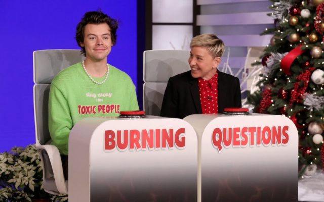Harry Styles Answers Ellen’s Burning Questions