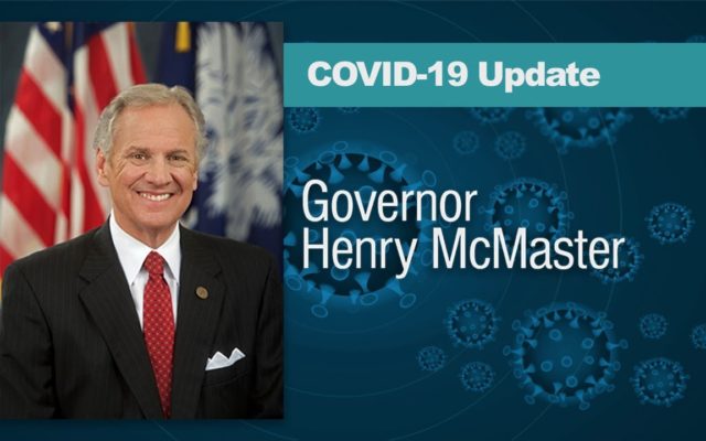 Gov. McMaster Announces Schools Closed for the Rest of the School Year