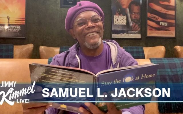 Samuel L. Jackson Reads Poem About Staying Home on Jimmy Kimmel