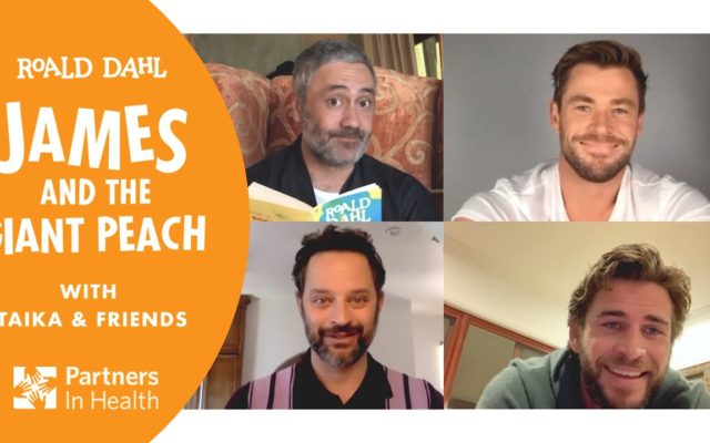 Celebrities Read ‘James and the Giant Peach’ for Charity