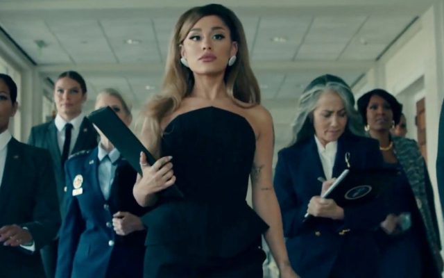 Ariana Grande Releases Positions Music Video, Takes On President Role