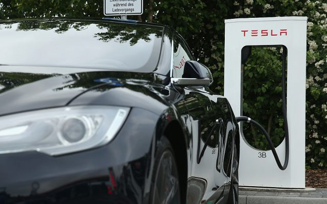 Tesla has introduced a limited network of charging stations along the German highway grid in an effort to raise the viability for consumers to use the cars for longer journeys.