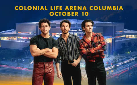 Join Jonas Brothers At Colonial Life Arena