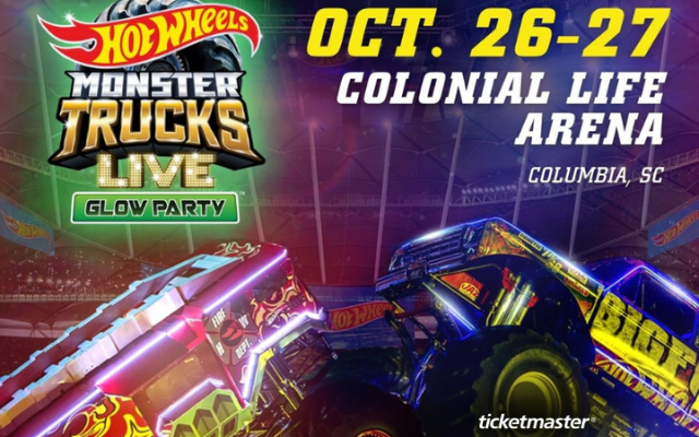 Hot Wheels Monster Trucks Glow Party Live!