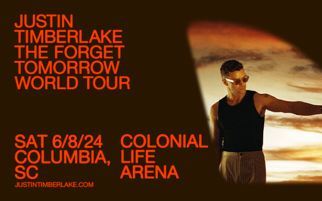 JUST ANNOUNCED: Justin Timberlake Takes Over The Colonial Life Arena June 8th!